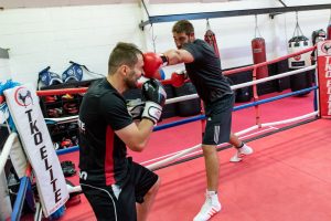 Boxing at the TKO Elite gym Chatham