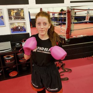 Cari Anne Stuart TKO Elite Kickboxing Gym Chatham Kent