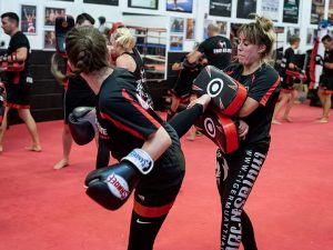 adult kickboxing sparring chatham